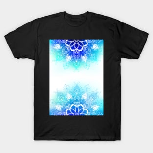 Design with White Mandala T-Shirt